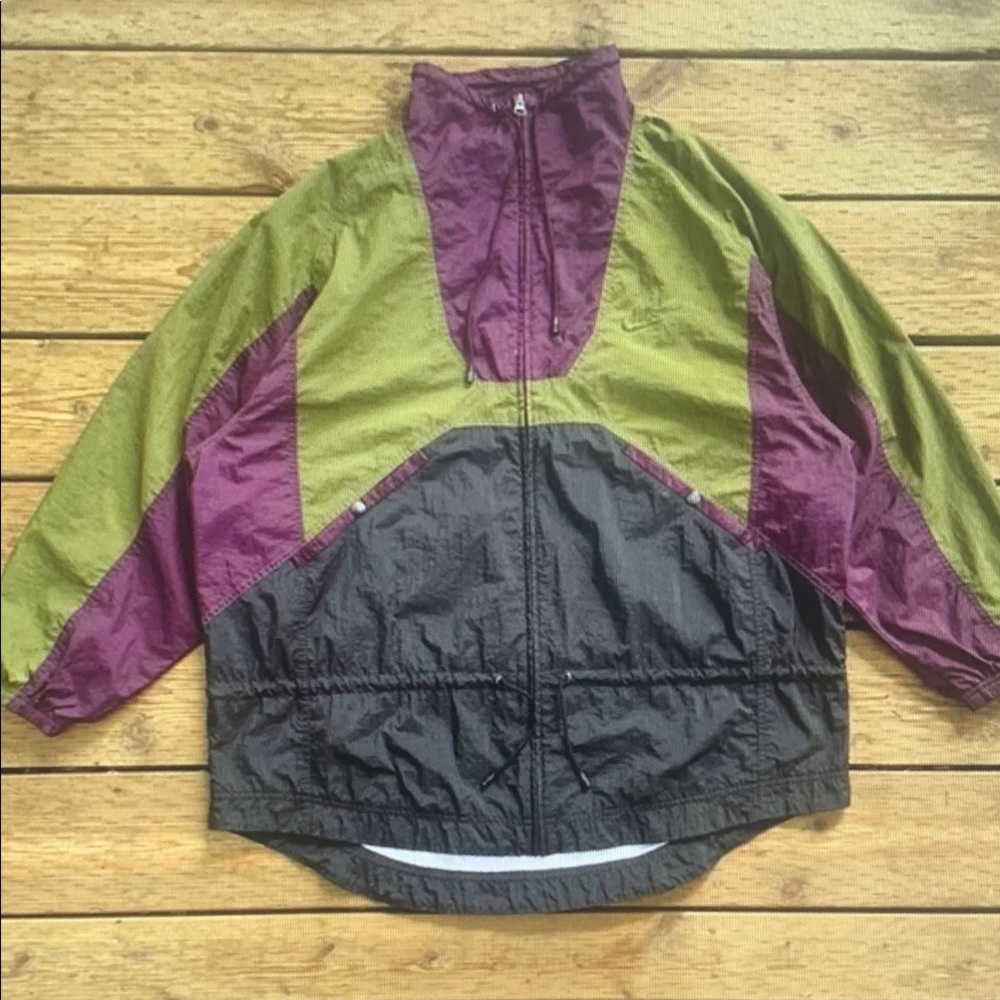 Colorblock Windbreaker Jacket